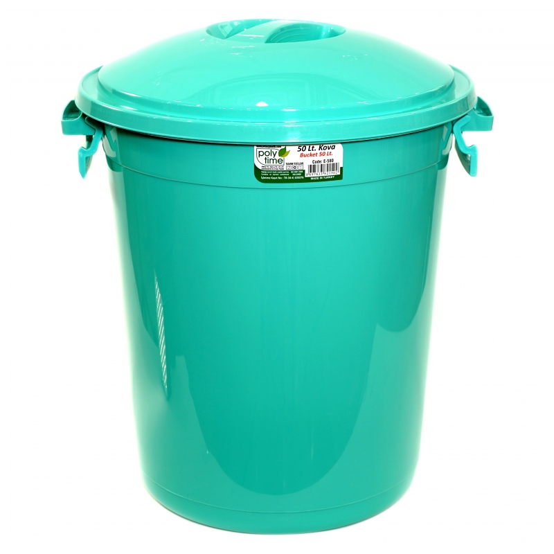 Տակառ Պլաստմասե Poly Time E-580 50լ Գունավոր 5